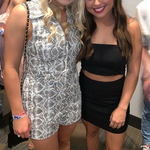 Snakeskin Urban Outfitters Romper